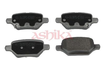 комплект спирачно феродо, дискови спирачки ASHIKA 51-00-0405