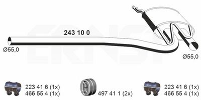 MITTELSCHALLDäMPFER