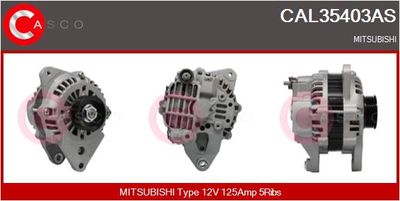 Генератор CASCO CAL35403AS для MITSUBISHI PAJERO