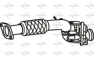 Rura wydechowa FENNO P36116