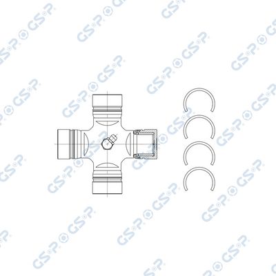 ARTICULATIE CARDAN GSP UJ900180