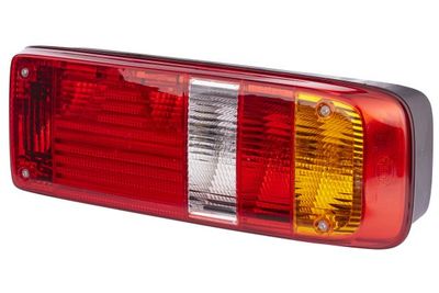 Achterlicht Rechts EasyConn I Hybrid (P21W/R10W, 24V, met indicator, anti-fog licht, achteruitrijlicht, met stoplicht, parkeerlicht, driehoekige reflector, zijspeling)