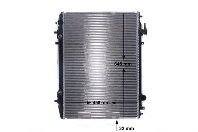 Radiateur - CR1692000S - MAHLE