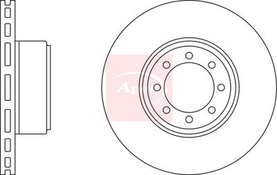 APEC Brake Disc DSK2535