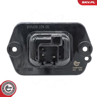 Odpor, vnitřní tlakový ventilátor ESEN SKV 95SKV084