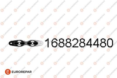 Резиновые полоски, система выпуска EUROREPAR 1688284480 для FORD GRAND