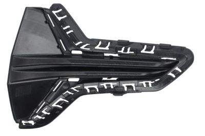 Voorbumper afdekking Voor Links (zwart, LUXURY) past: BMW 3 G20, G21 10.18-06.22
