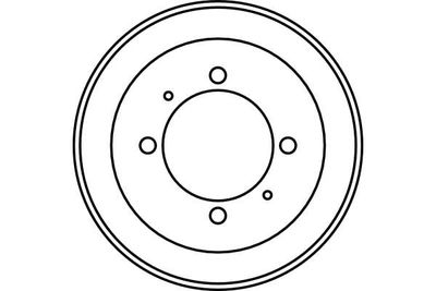 BREMSTROMMEL TRW DB4325 1