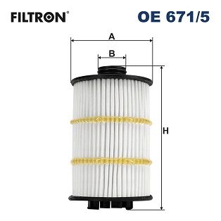 Масляный фильтр FILTRON OE 671/5 для BENTLEY CONTINENTAL