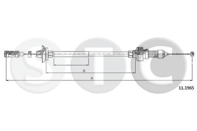Linka gazu STC T480901