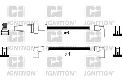 Комплект проводов зажигания QUINTON HAZELL XC587 для LANCIA THEMA