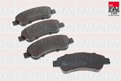 Zestaw klocków hamulcowych, hamulce tarczowe FAI AUTOPARTS BP323