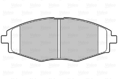 Brake Pad Set, disc brake 598316