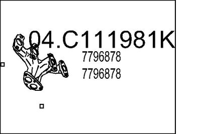 RACORD EVACUARE MTS 04C111981K