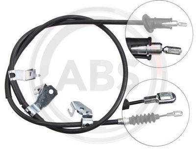 A.B.S. K17337 Трос ручного тормоза  для MITSUBISHI COLT VI (Z3_A, Z2_A) 1.3 LPG
