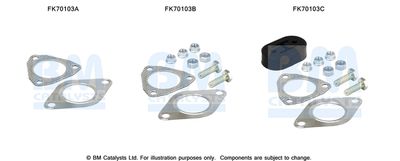 Монтажен комплект, изпускателна тръба BM Catalysts FK70103