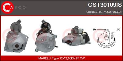 STARTER CASCO CST30109IS