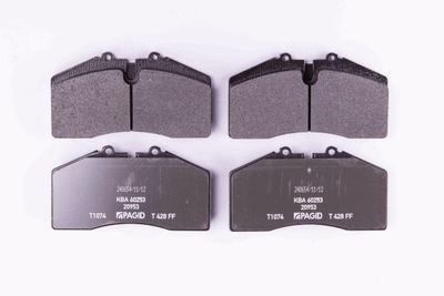 Комплект тормозных колодок, дисковый тормоз HELLA 8DB 355 007-701 для PORSCHE 911