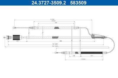 CABLU FRANA DE PARCARE