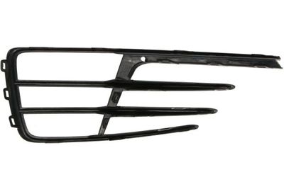 Voorbumper afdekking Voor Rechts (plastic, zwart) past: VW SCIROCCO III 07.14-11.17