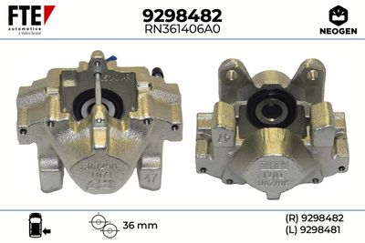 ETRIER FRANA FTE 9298482