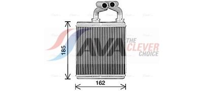 топлообменник, отопление на вътрешното пространство AVA Clever Choice OL6718