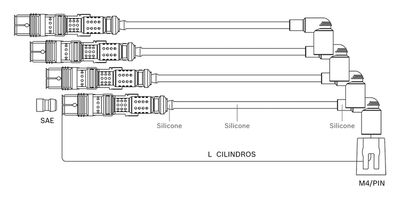 ZüNDLEITUNGSSATZ BOSCH F00099C125 4