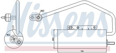 TROCKNER KLIMAANLAGE NISSENS 95447 5