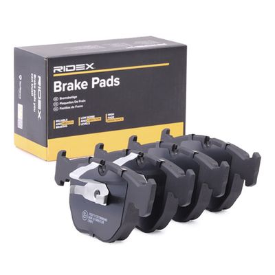 комплект спирачно феродо, дискови спирачки RIDEX 402B0100