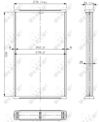 RETEA RADIATOR RACIRE MOTOR NRF 17306 1