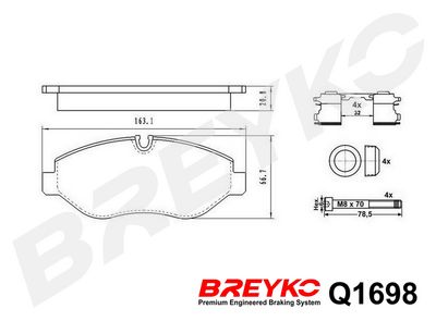 SET PLACUTE FRANA FRANA DISC DAVID VASCO Q1698 2