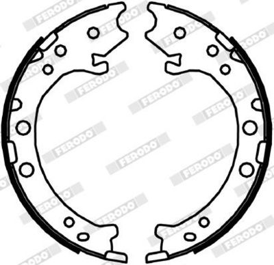 BREMSBACKENSATZ FESTSTELLBREMSE FERODO FSB4044 1