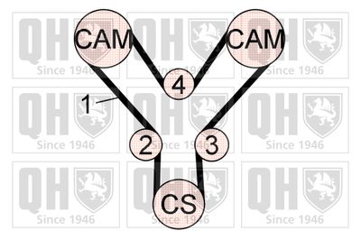 SET CUREA DE DISTRIBUTIE QUINTON HAZELL QBK723 1