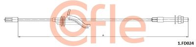 Cięgło, hamulec postojowy COFLE 92.1.FD024