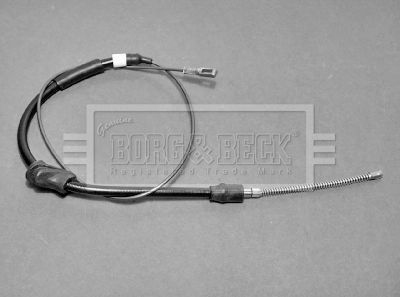 Тросик, cтояночный тормоз BORG & BECK BKB1073 для AUDI 90