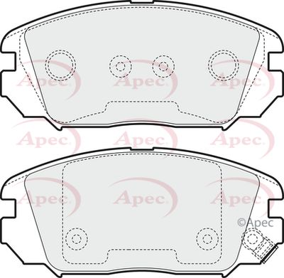 Brake Pad Set APEC PAD1562