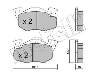 SET PLACUTE FRANA FRANA DISC