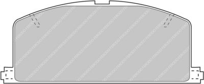 BREMSBELAGSATZ SCHEIBENBREMSE