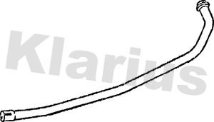 Rura wydechowa KLARIUS 150131