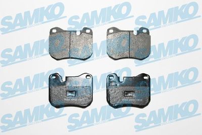 Комплект тормозных колодок, дисковый тормоз SAMKO 5SP402 для PORSCHE 924