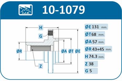 Wheel Hub 10-1079