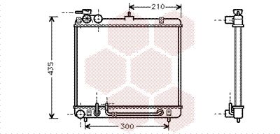 VAN WEZEL 82002052 Крышка радиатора  для HYUNDAI ATOS (Хендай Атос)