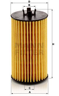 Масляный фильтр MANN-FILTER HU 6018 z для OPEL CASCADA