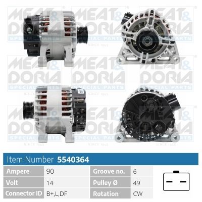 Alternator 5540364