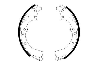 Brake Shoe Set 0 986 487 290