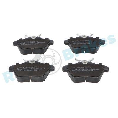 Bremsbelagsatz, Scheibenbremse