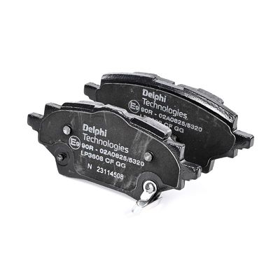 BREMSBELAGSATZ SCHEIBENBREMSE DELPHI LP3608 6