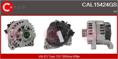 GENERATOR / ALTERNATOR CASCO CAL15424GS