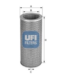 UFI Hydraulische filter, automatische transmissie (25.568.00)