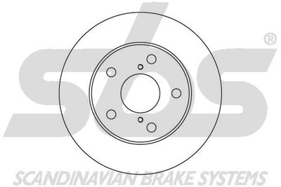 sbs 1815204555 Тормозные диски для TOYOTA MR2 II (SW2_) 2.0 Turbo (SW20_)